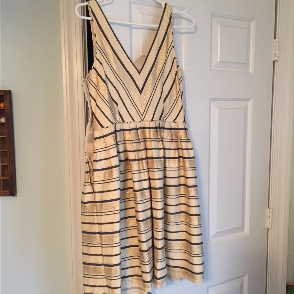 J. Crew striped dress size 8 NWT